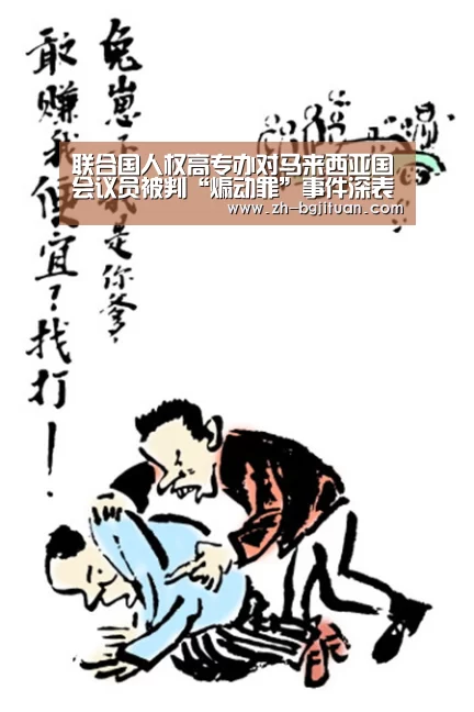 联合国人权高专办对马来西亚国会议员被判“煽动罪”事件深表关切