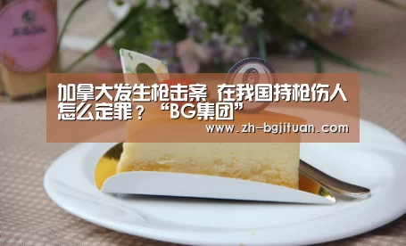 加拿大发生枪击案 在我国持枪伤人怎么定罪？“BG集团”