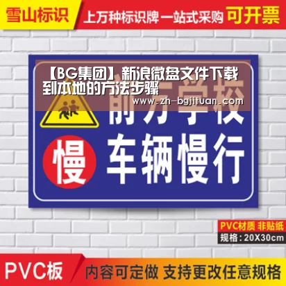 【BG集团】新浪微盘文件下载到本地的方法步骤(图1) BG集团